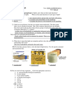 Lipid Worksheet