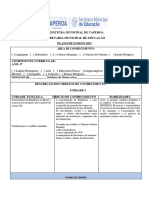 9º Ano Plano de Curso I Unidade 2023