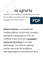 Reforma Agraria - Wikipedia, La Enciclopedia Libre