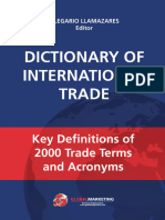 Dictionary of International Trade