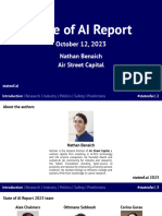 State of AI Report 2023 - ONLINE