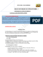 5ème G1-Le Milieu Physique en Côte DIvoire Et Linstallation Des Populations