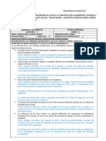 Informe de Levantamiento