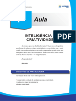 Aula 07 - Inteligência e Criatividade