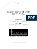 CURSO BIBLICO NOVA VIDA Modulo I