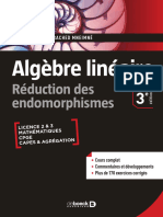 Algebre Lineaire Reduction Des Endomorphismes Cours Et Exercices Corriges