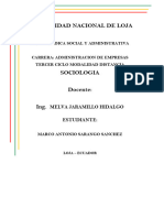 TRABAJO AUTONOMO La Sociología Principios y Teorías.