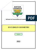 Euclidean Geometry Theorems With Reasons