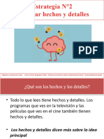 Estrategia N°2 Recordar Hechos y Detalles