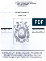 Directiva Transferencia