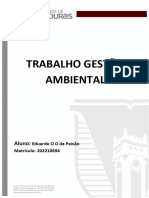 Trabalho de Gestão Ambiental P2