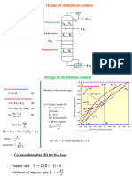 Design of Distillation Column