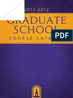 Umhb Graduate Catalog 2011-2012