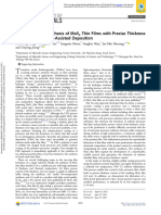 Highly Scalable Synthesis of MoS2 Thin Films With Precise Thickness