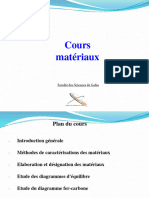 Présentation Cours Matériaux