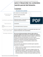 Examen - (AAB01) Cuestionario 2 - Desarrollar Los Contenidos Relativos A La Evaluación Parcial Del Bimestre