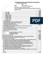 Income Tax 2023-24 Statement - Mahesh R1