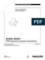 Data Sheet: BC856 BC857