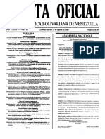 Gaceta Oficial: de La República Bolivariana de Venezuela