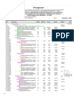 Presupuesto Etapa 2