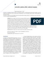 Refractive Surgical Corrective Options After Cataract Surgery