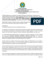 Certidaodistribuicaotrf3r-20220000525715 - Certidã - o Federal Vera