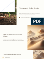 Taxonomia de Los Suelos