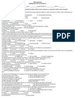 Summative Test First Grading-No Answer Key