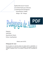 Pedagogia Del Amor