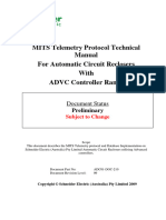 ADC01-DOC-210 MITS Protocol Technical Manual