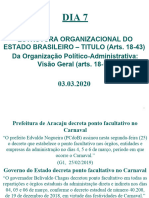 Dia 07 - Organização Do Estado - Visão Geral