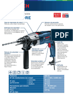 Ficha Tecnica Taladro Percutor Bosch GSB 20-2-Re