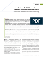 2014-Metrics and Textural Features of MRI Diffusion To Improve Classification of Pediatric Posterior Fossa Tumors