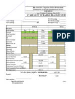 Draught Survey Trim