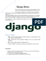 1.django Basic