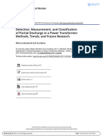 Detection, Measurement, and Classification of Partial Discharge in A Power Transformer: Methods, Trends, and Future Research