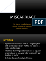 1 Miscarriage