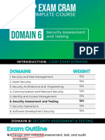 CISSP-2022 Exam Cram Domain 6