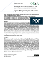 Entendendo A Importância Do Controle Gerencial para A Performance Econômica Na Agricultura Familiar