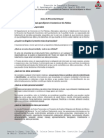 Cédula para Ejercer El Comercio en Vía Pública