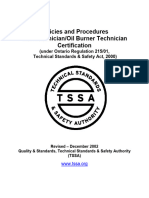 Tssa Policies