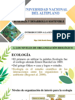 1 - Introduccion A La Ecologia