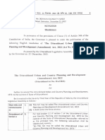 The Uttarakhand Urban and Country Planning and Development (Amendment) Act, 2022