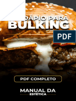 Cardápio para Bulking