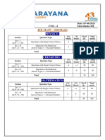 Xi Iit Ir FTM-4 07-08-2023 QP