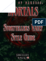 Mortals Storytellers Vault Style Guide Final