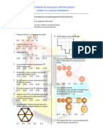 Examen Práctico de Razonamiento Matemáticos