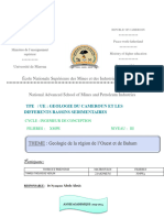 TPE: Géologie de L'ouest Cameroun Et de Baham (Bref Résumé)