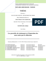 Les Procedes de Traitement Et Depuration