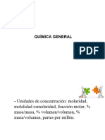 Unidades de Concentracion Dilución